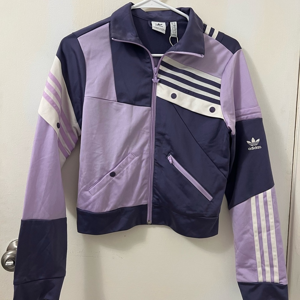NEW WITH TAG Adidas x Danielle Cathari Limited Edition Women's Purple Jacket
